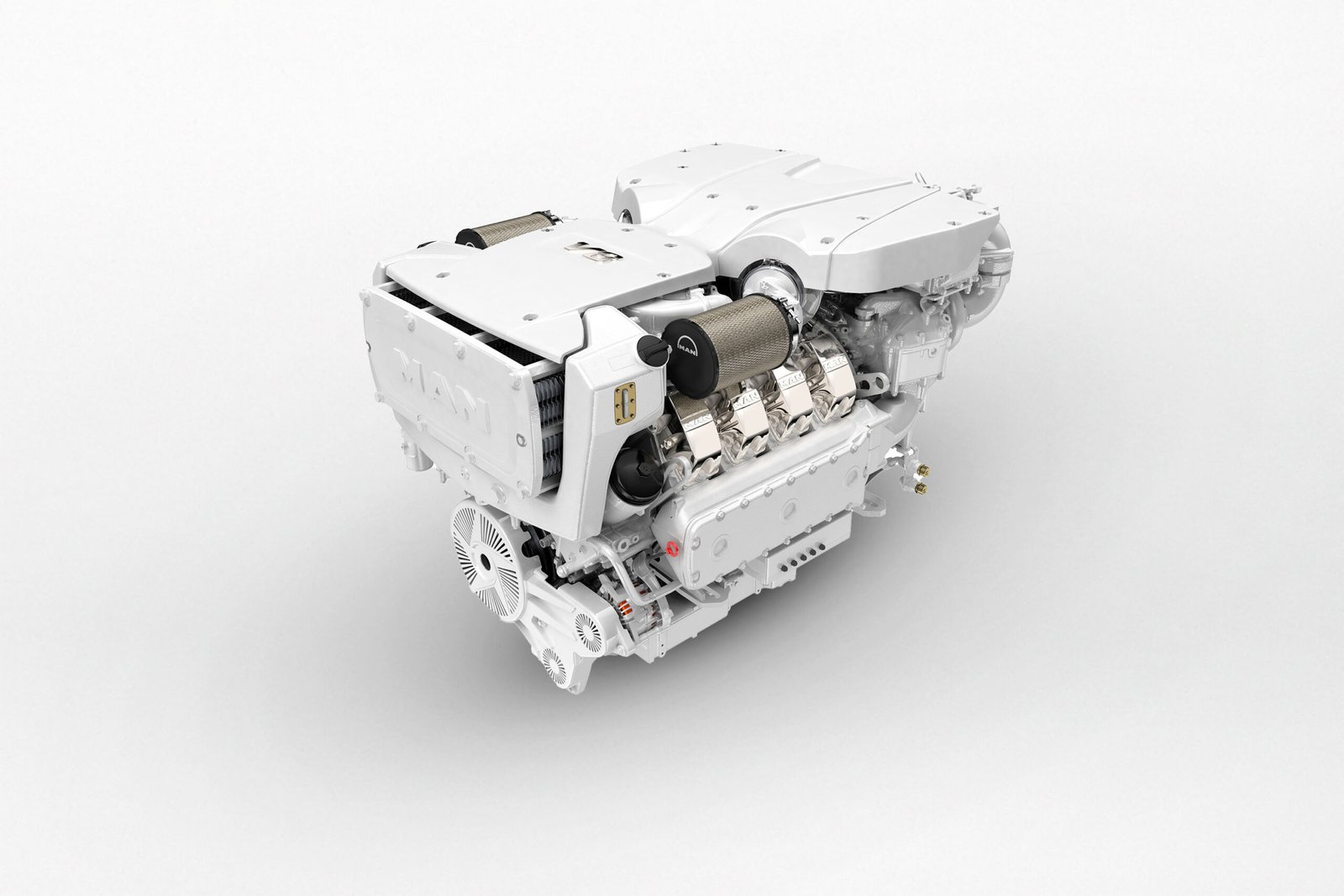 MAN V8 Engines - Exceptional Power