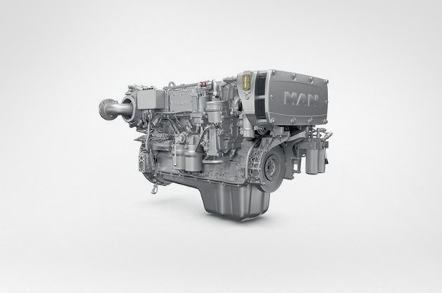 Motores MAN V8 - Força e Robustez