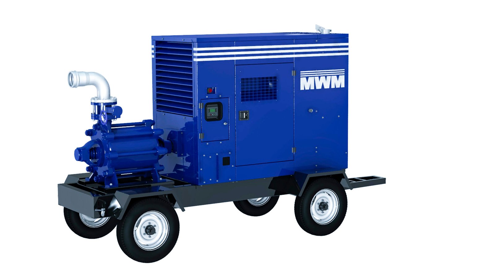 Motobomba Irrigação convencional base móvel