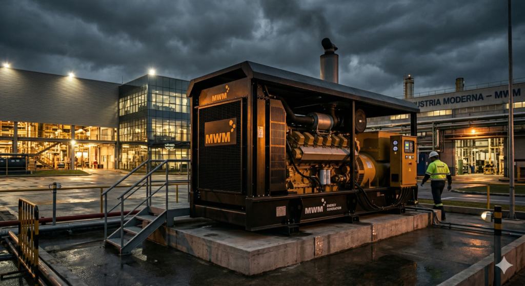 Energia Ininterrupta: A Força MWM na Indústria 4.0